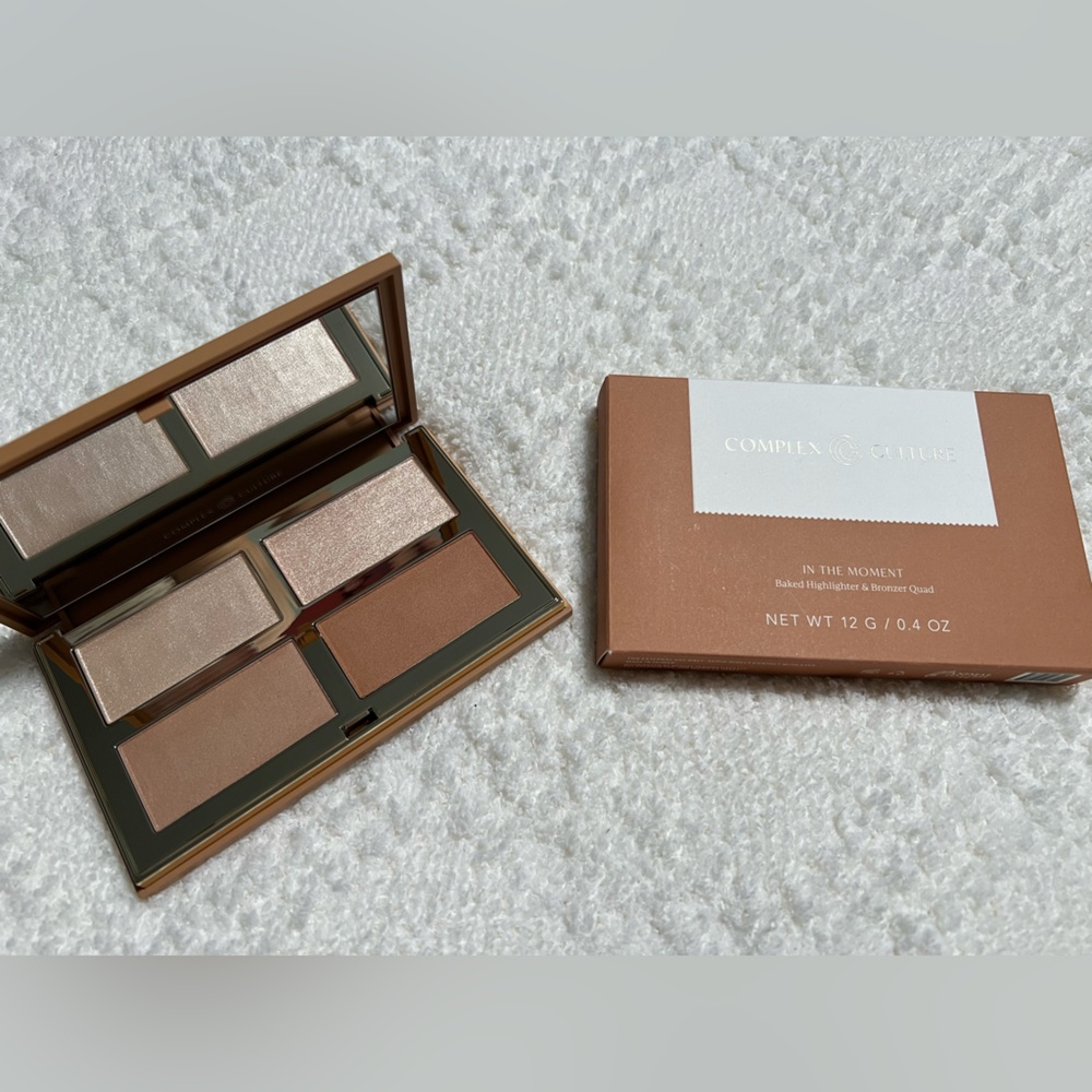 Complex Culture Baked Highlighter & Bronzer Quad In The Moment